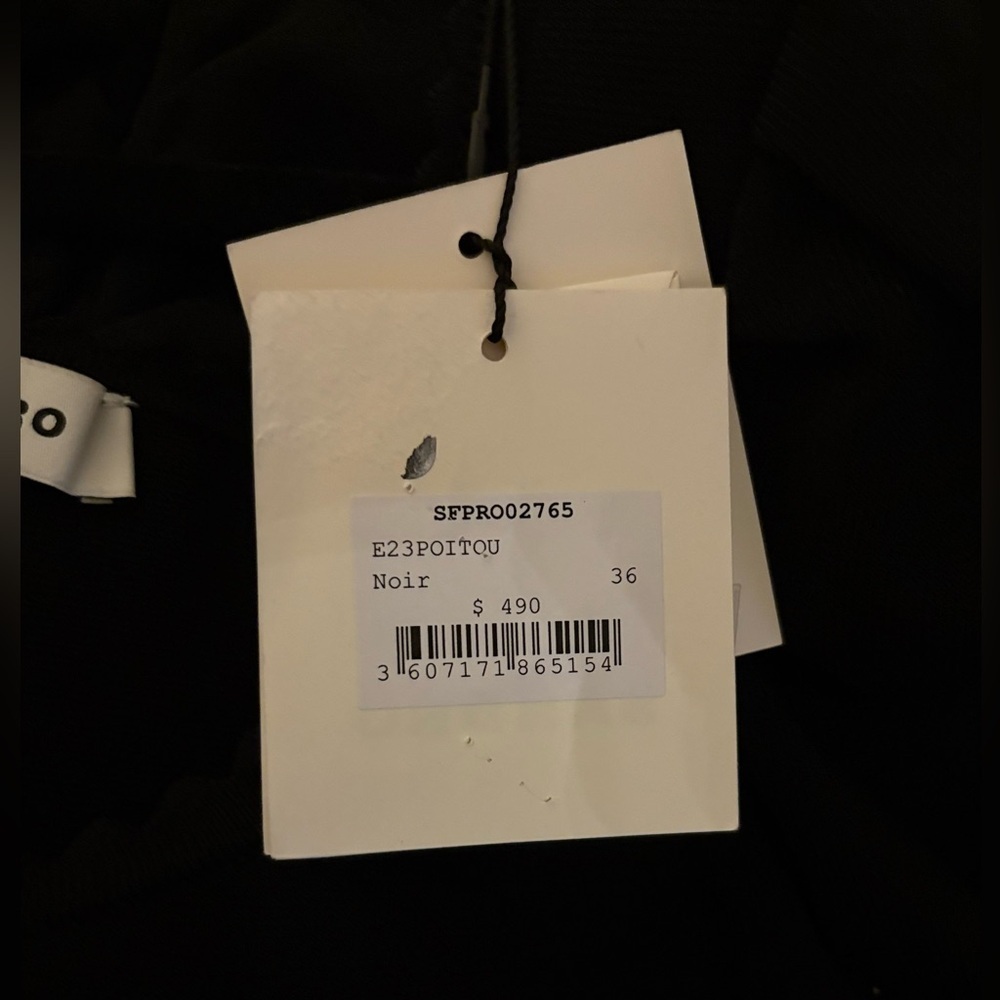 SANDRO Ruched Stretch Fit Mini Dress - Picture 7 of 10